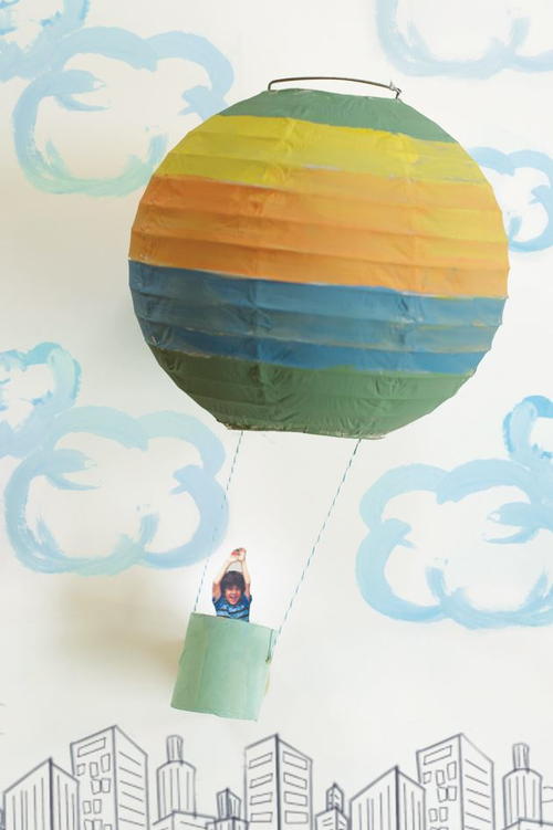 Paper Lantern Craft Hot Air Balloon