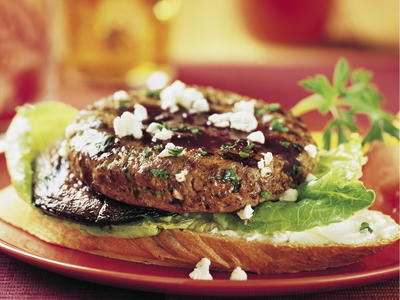 Mushroom Merlot Burger Mushroom Merlot Burger