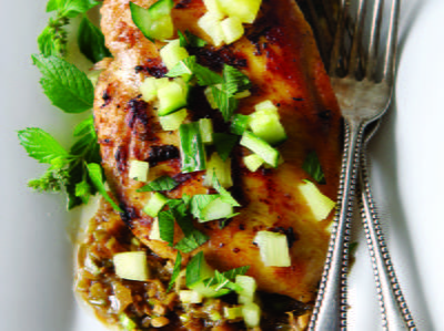 Jerk Chicken with Cool Pineapple Salsa Jerk Chicken with Cool Pineapple Salsa