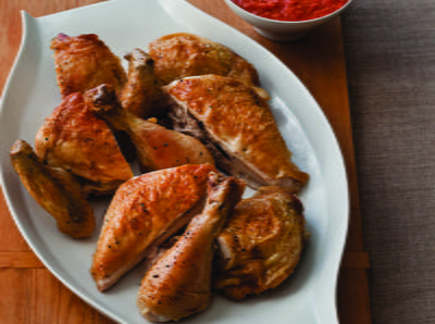 Crispy Butterflied Roast Chicken Crispy Butterflied Roast Chicken