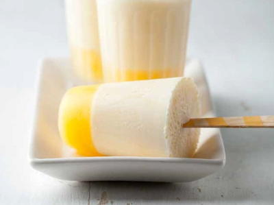 Orange Vanilla Ice Pops Orange Vanilla Ice Pops