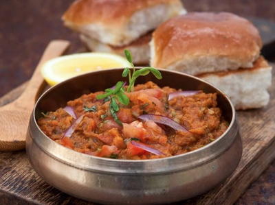 Veggie Sloppy Joe Pau Bhaji