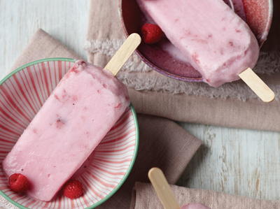 Raspberry Meringue Ice Pops Raspberry Meringue Ice Pops