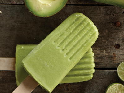 Avocado Ice Pops Avocado Ice Pops