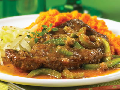 Down-Home Smothered Steak Down-Home Smothered Steak