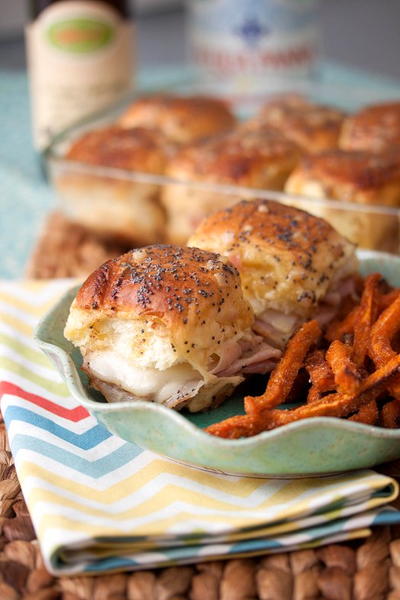 Hot Ham and Cheese Slider Casserole Hot Ham and Cheese Slider Casserole