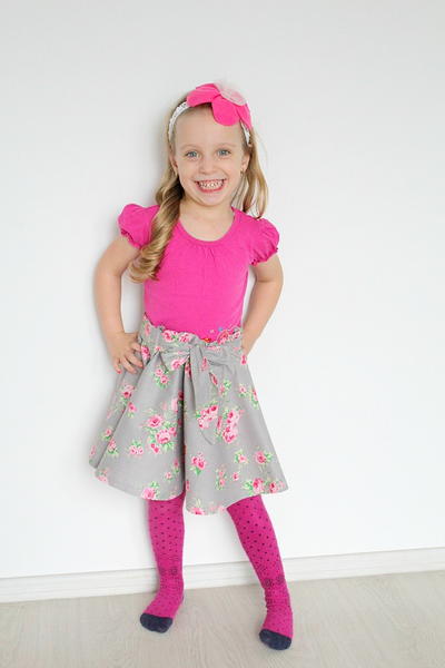 circle skirt no zipper