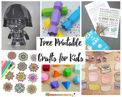 31 Free Printables for Kids: Summer Crafts for Kids | AllFreeKidsCrafts.com