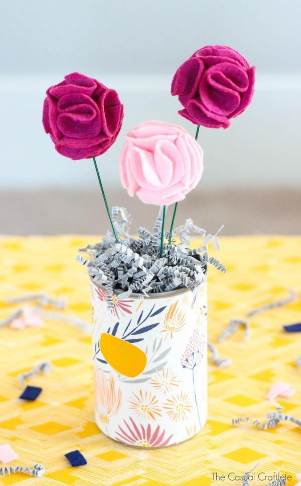 Flirty Felt Flower Bouquet Flirty Felt Flower Bouquet