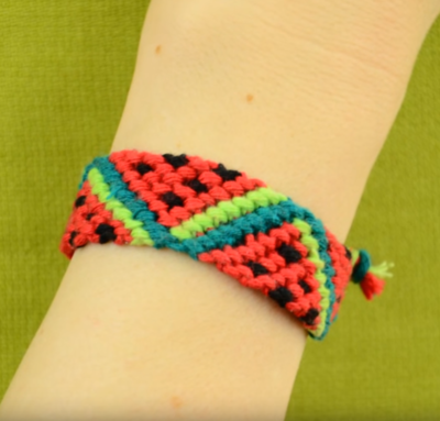Watermelon Friendship Bracelet Watermelon Friendship Bracelet