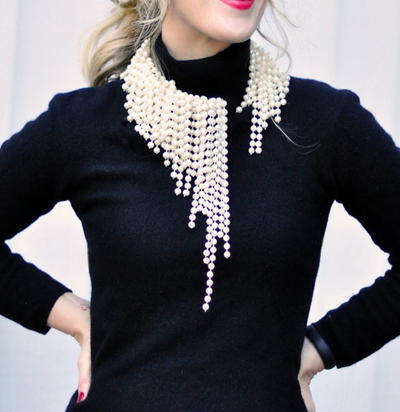 Parisian Chic Pearl Necklace Parisian Chic Pearl Necklace