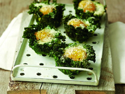Kale Egg Cups Kale Egg Cups