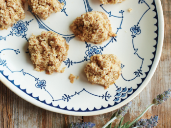 Lavender Macaroons Lavender Macaroons