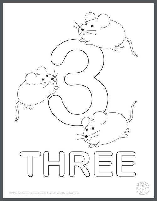 Printable Number Coloring Pages For Toddlers Pdf / Search through 51968