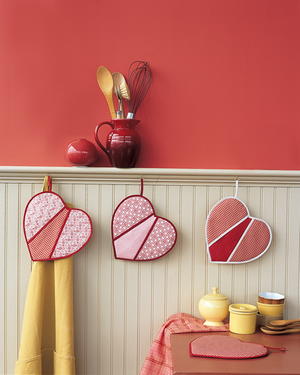 Heart Shaped Pot Holders Heart Shaped Pot Holders