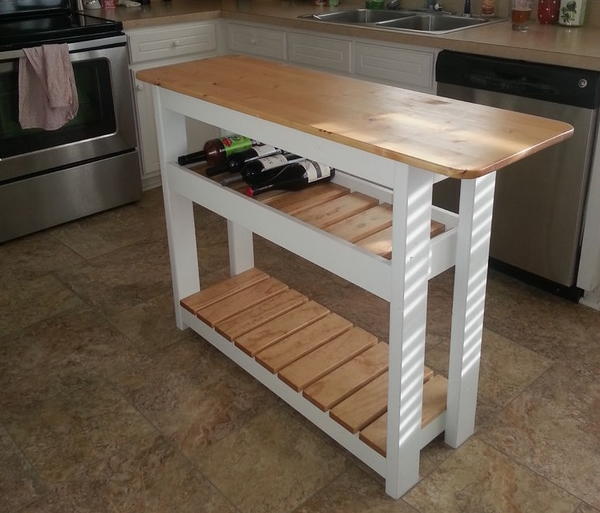 Kitchen-Organizing DIY Island Kitchen-Organizing DIY Island