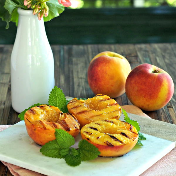 Simple Grilled Peaches Simple Grilled Peaches
