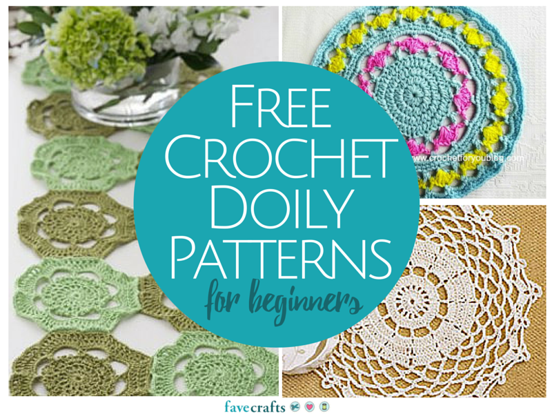 13 Free Crochet Doily Patterns for Beginners