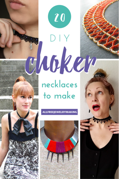 28+ DIY Choker Necklaces to Make 28+ DIY Choker Necklaces to Make