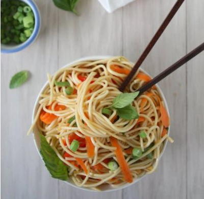 Cold Noodle Asian Salad Cold Noodle Asian Salad
