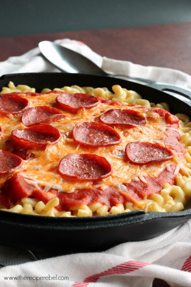 One-Pot Pepperoni Pizza Mac and Cheese One-Pot Pepperoni Pizza Mac and Cheese
