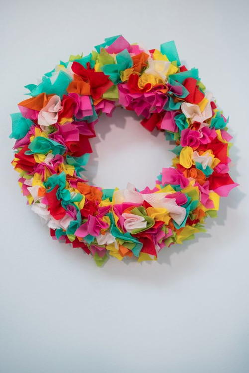 How to Make a Spring Wreath | FaveCrafts.com