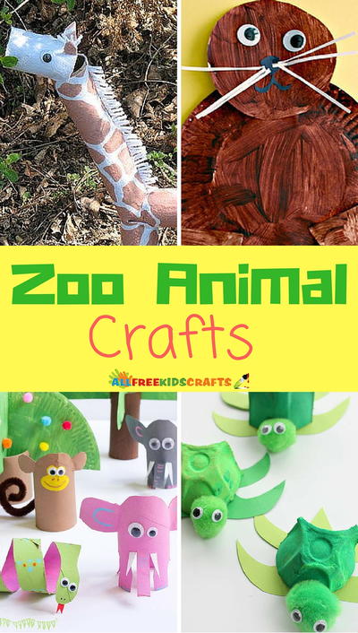 18 Zoo Animal Crafts for Kids | AllFreeKidsCrafts.com