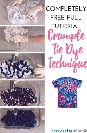 Swirl Tie-Dye Technique | FaveCrafts.com