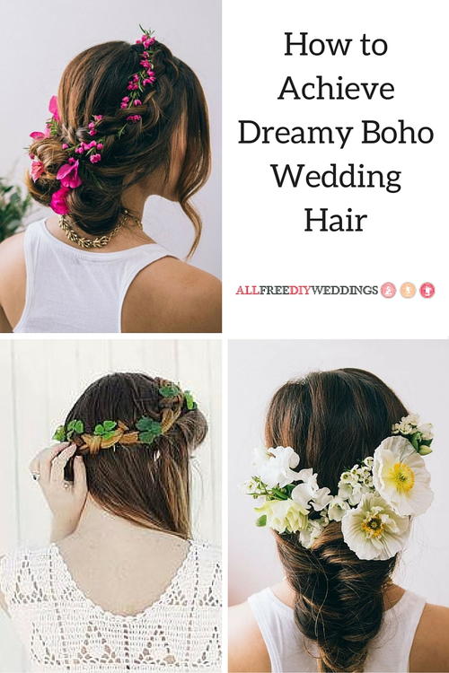 How to Achieve Dreamy Boho Wedding Hair How to Achieve Dreamy Boho Wedding Hair