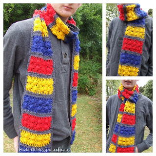 Lego Brick Crochet Scarf Lego Brick Crochet Scarf