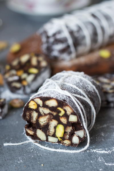 Italian Chocolate Salami Italian Chocolate Salami