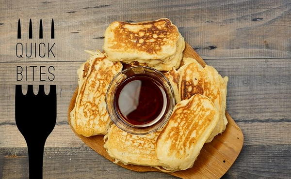 Bacon Pancake Dippers Bacon Pancake Dippers