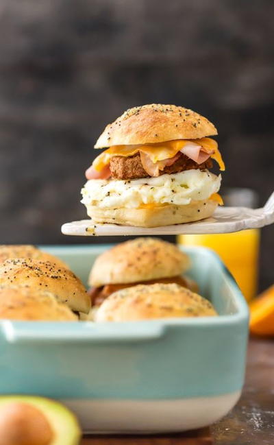 Baked Breakfast Sliders Baked Breakfast Sliders