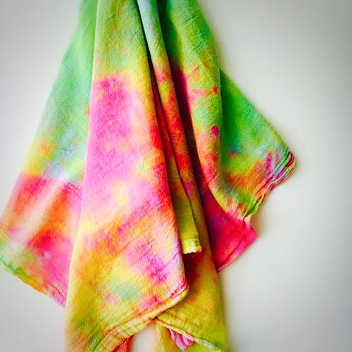 Tie-Dye Tea Towels Tie-Dye Tea Towels