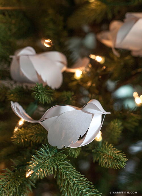 Paper Bird DIY Holiday Decor