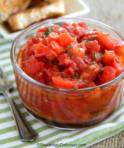Better than Trader Joe's Bruschetta Sauce Better than Trader Joe's Bruschetta Sauce