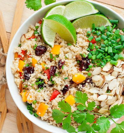 Cranberry Cilantro Quinoa Salad Cranberry Cilantro Quinoa Salad