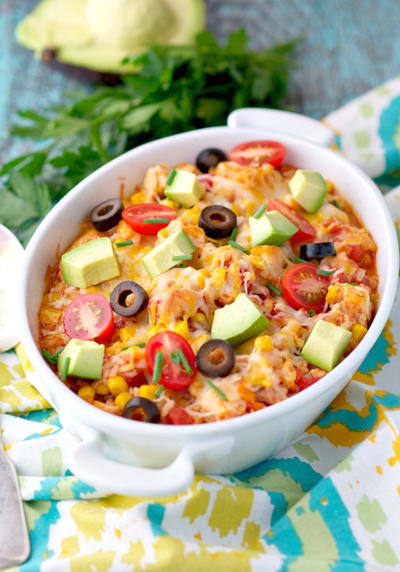 5-Minute Mexican Chicken Casserole 5-Minute Mexican Chicken Casserole