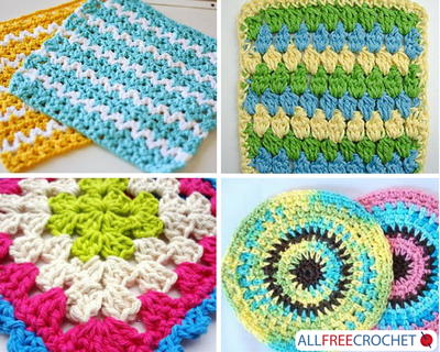 47 Free Crochet Dishcloth Patterns 47 Free Crochet Dishcloth Patterns