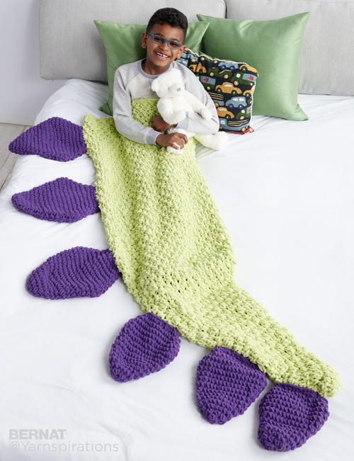 Dinomite! Dinosaur Tail Snuggle Sack