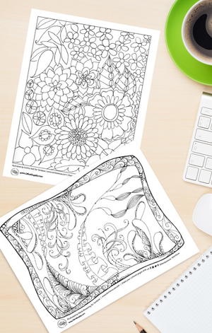 hardcover coloring books for adults