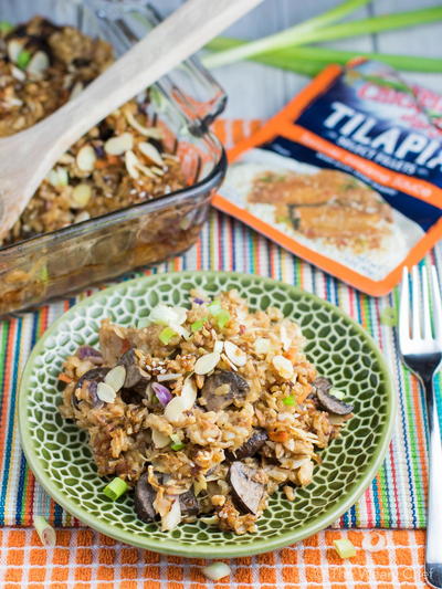 Teriyaki Tilapia Casserole Teriyaki Tilapia Casserole