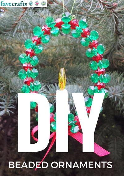 22 DIY Beaded Ornaments  FaveCrafts.com