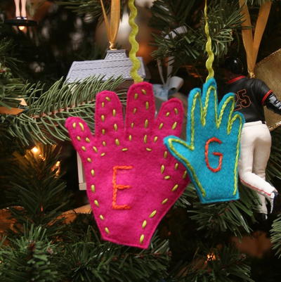 Handprint Felt Ornament Handprint Felt Ornament