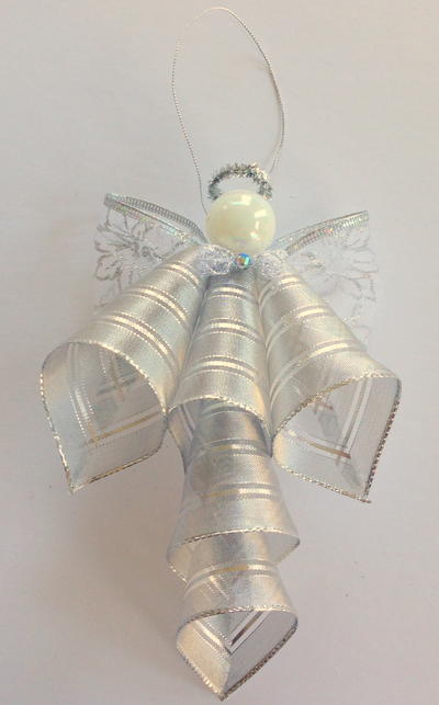 Ribbon Angel Ornament Ribbon Angel Ornament