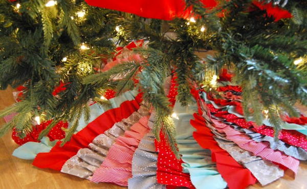No Sew Tree Skirt Tutorial No Sew Tree Skirt Tutorial