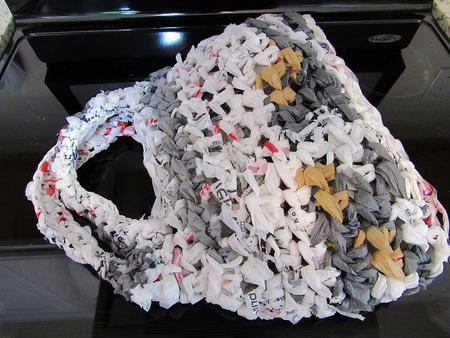 Recycled Plarn Tote Bag Recycled Plarn Tote Bag
