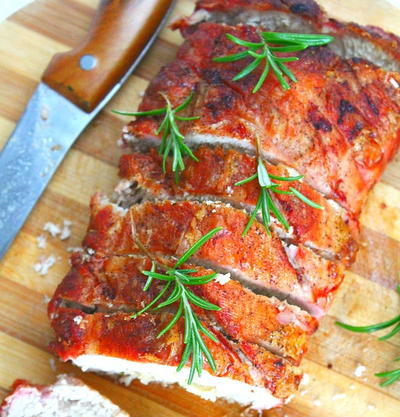 Apple stuffed Pork Loin Roast Apple stuffed Pork Loin Roast