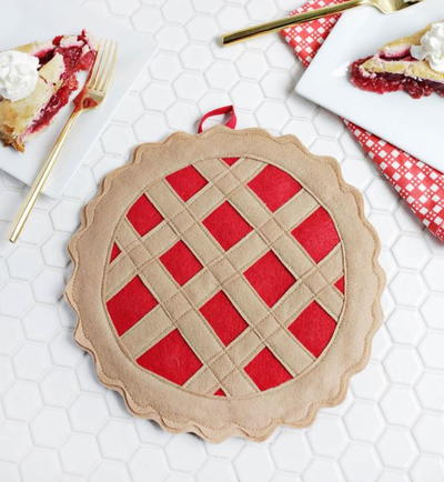 Cherry Pie Potholder Tutorial Cherry Pie Potholder Tutorial