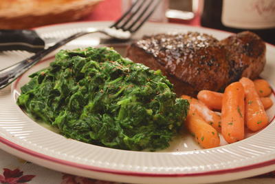 Steakhouse Creamed Spinach